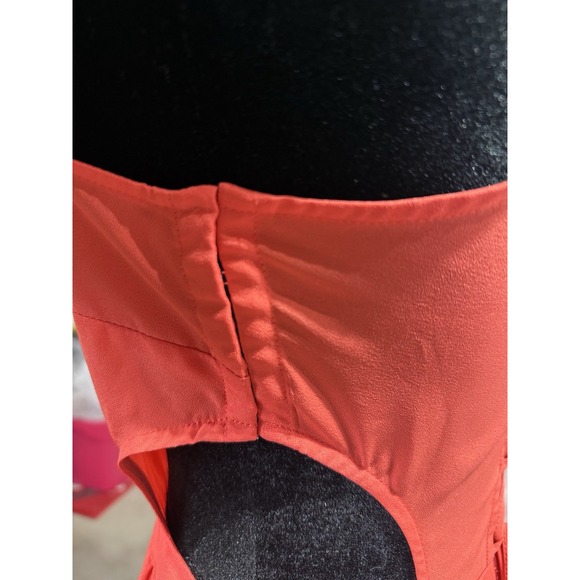 Gianni Bini Dress Women Size M Flowy Cutout Corset Back Wedding Cocktail Party - Picture 5 of 11